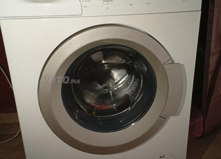 Machine à laver hublot 9kg Blanche