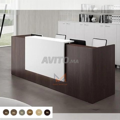 منضدة استقبال بأدراج