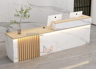 🛎️ Comptoir d’accueil moderne et fonctionnel