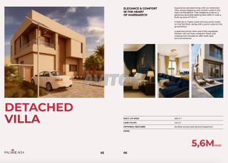 Villa Palm Beach à Marrakech à vendre (sur plan)