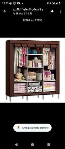 Armoire à 3 portes, dimensions 175/130/45 cm