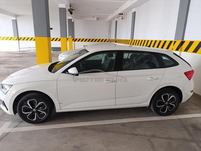 Skoda Scala blanche