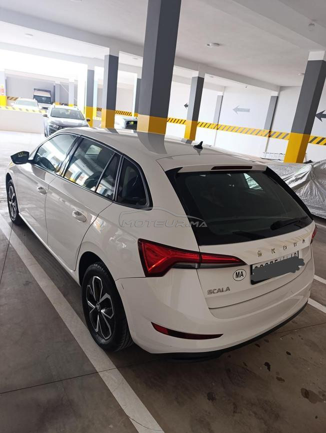 Skoda Scala blanche