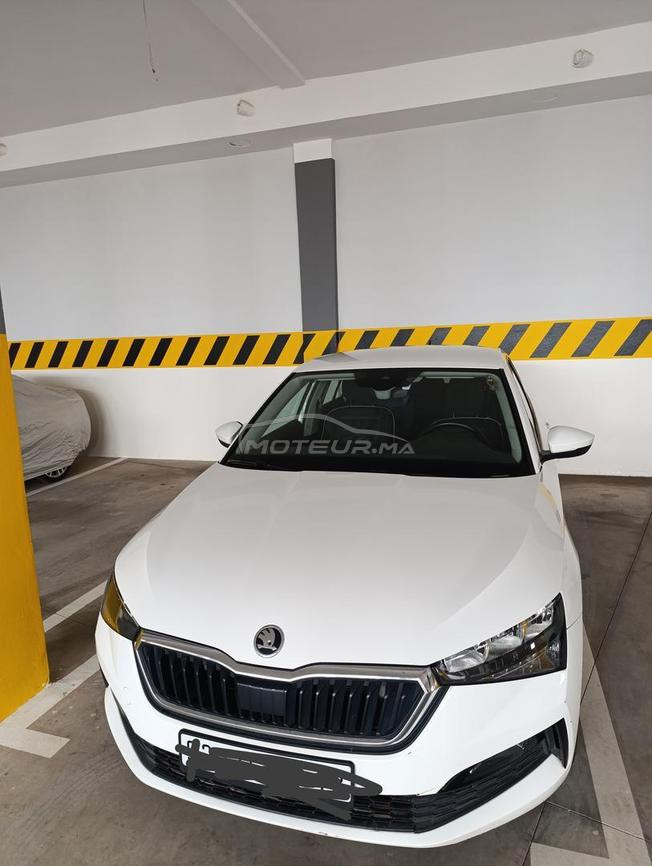 Skoda Scala blanche