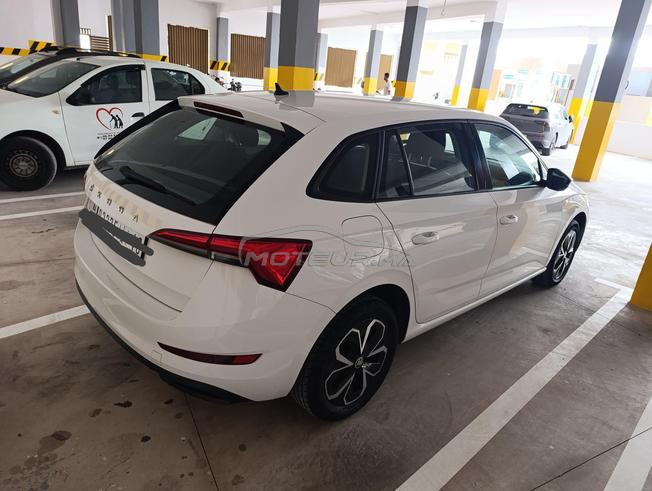 Skoda Scala blanche