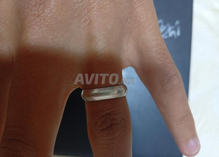 خاتم النقرة للبيع جميل