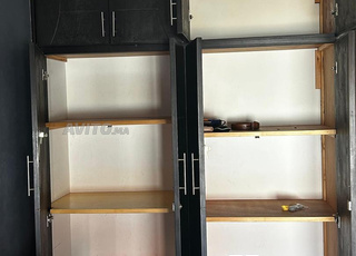 Lit, armoire, placard,