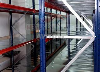 رفوف معدنية شبه ثقيلة حسب الطلب