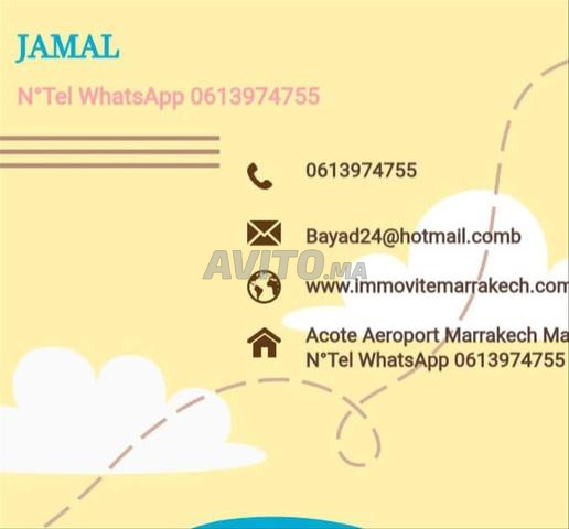 Appartement à côté de l'aéroport 2ème étage 74 m² prix 50 million