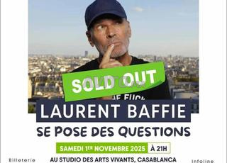 Ticket spectacle laurent baffie
