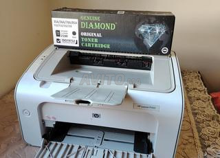 طابعة HP Laserjet P1005 حبر جديد