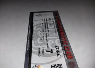 Ticket Wydad vs IRT zone 7