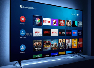 Abonnement IPTV 12 mois compatible Samsung & LG
