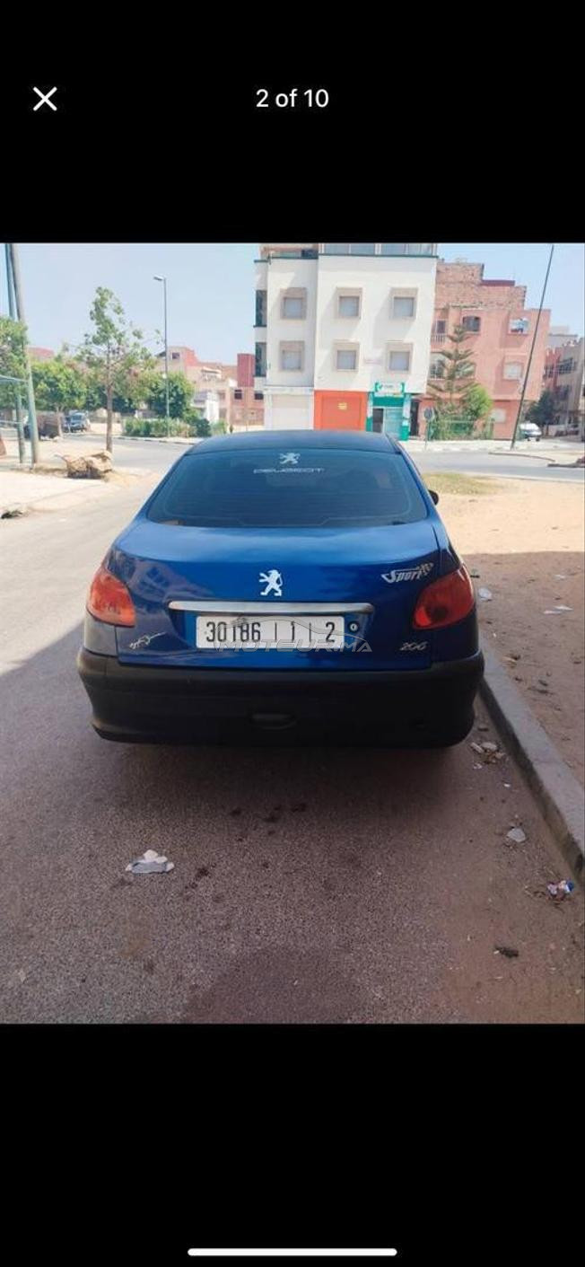 Peugeot 206 Essence Manuelle 2008 à Kénitra
