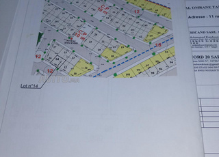 Terrain à vendre 93 mètres, titré à Tajeziat Annour