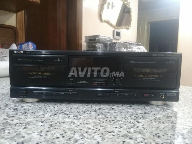Platine double cassette Aiwa