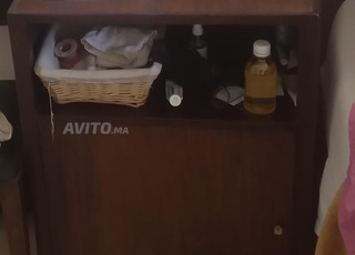 2 Tables de chevet lit