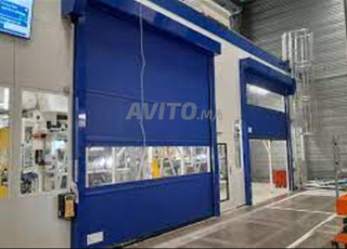 Porte rapide souple industrielle