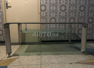 Table basse en verre moderne