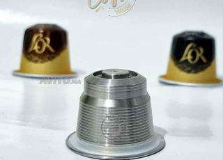 2X Capsule café rechargeable Nespresso Inox♻️