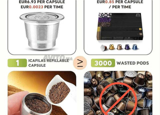 🍵 Capsule Café Nespresso rechargeable orignale