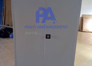 Rayonnage/vestiaire/armoire/clapet métallique