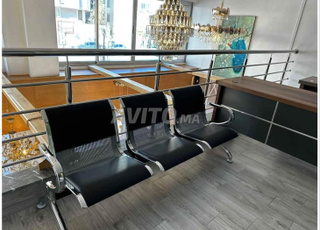 BANQUETTE EN INOX REVÊTEMENT EN CUIR 2\3\4\5