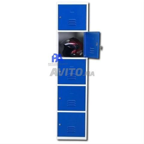 Vestiaire métallique 1/2/3/4/5 portes