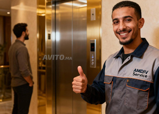 بيع تركيب أسانسور مع ضمان وأمان