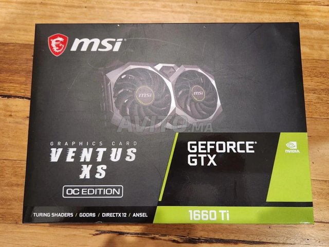 MSI GeForce GTX 1660 Ti VENTUS XS OC 6GB