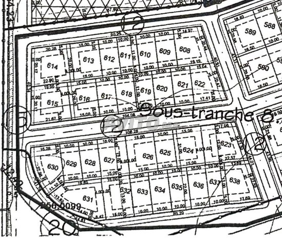 Terrain villa avec plan autorisation construire
