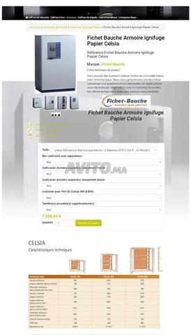 Coffre fort FICHET BAUCHET Celsia 400 Ignifugé