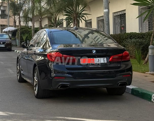 BMW الفئة الخامسة ديزل أوتوماتيكية 2018 في الدار البيضاء
