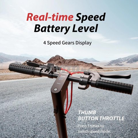 سكوتر كهربائي W8 40 كم جديد