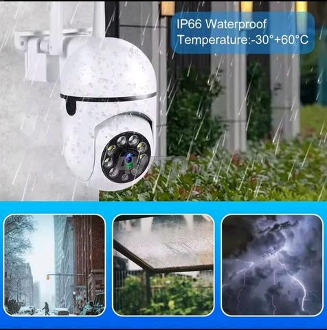 Caméra de surveillance smart wifi 360° et carte mémoire ✅🔥 - 2