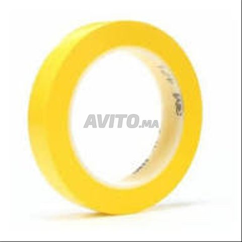 بكرات سكوتش للعزل للكهربائيين - أشرطة - أصفر