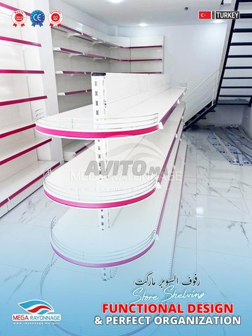 أرفف عرض - تركيب سهل 🧰 - بدون قلق