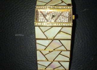 Montre Chopard argent plaqué or