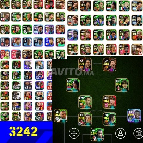 Compte PES/eFootball à vendre ou à échanger contre un compte Play