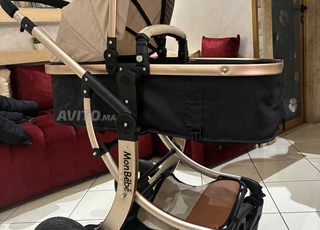 2 مارس عربة أطفال طفلي ذات وجهين