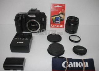 Canon EOS 7D et Objectif 50 mm et Carte SD 60 Go