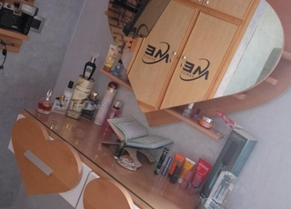 Coiffeuse de rêve Coifeuse chic bois de hêtre