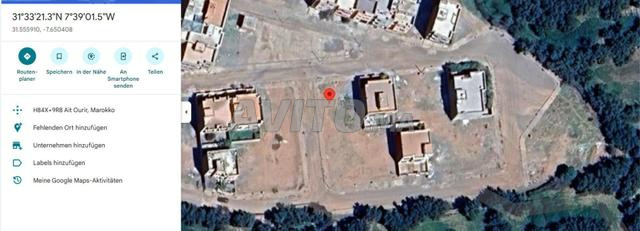 Terrain à vendre dans le quartier des villas à Ait Ouir, quartier Nozha