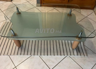 Vente table basse en verre