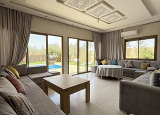 Villa une belle vue sur les montagnes de l'Atlas