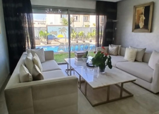 À VENDRE VILLA ANGLE À DAR BOUAZZA CTMOROCO MAUL