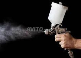 طلاء بالمسدس