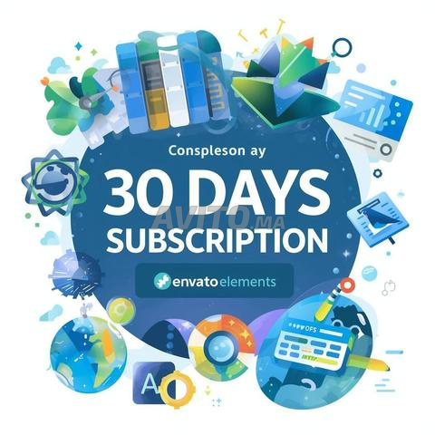 اشتراك رخيص في Envato Elements لمدة 30 يومًا