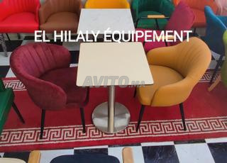 chaises table cafe restaurant