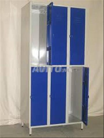 خزانة معدنية Vestiaire métallique professionnel - 2